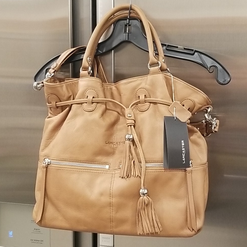 💕LANCASTER PARIS💕 Soft Vintage Clara Leather Bag